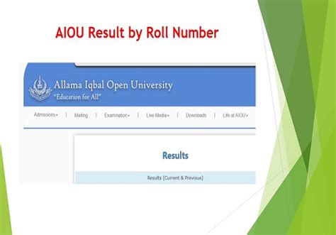 aiou result fa 2023|Allama Iqbal Open University AIOU Result 2023 by Roll Number.